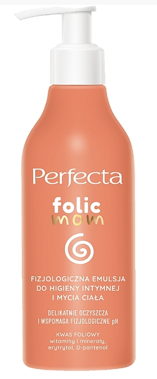 Эмульсия для интимной гигиены и мытья тела - Perfecta Folic Mom — фото N1