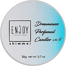 Парфумерія, косметика Парфумована масажна свічка - Enjoy Professional Shimmer Perfumed Candle Dreaminess #6