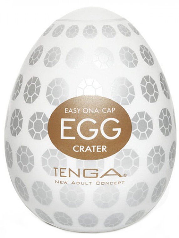 Мастурбатор "Яйцо" - Tenga Egg Crater — фото N1