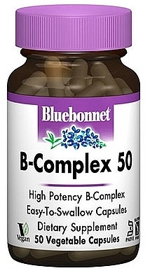 Харчова добавка "Вітамінний комплекс" - Bluebonnet B-Complex 50 — фото N1