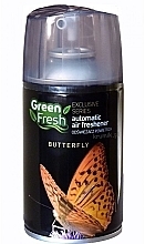 Змінний балон для автоматичного освіжувача повітря "Метелик" - Green Fresh Automatic Air Freshener Butterfly — фото N1