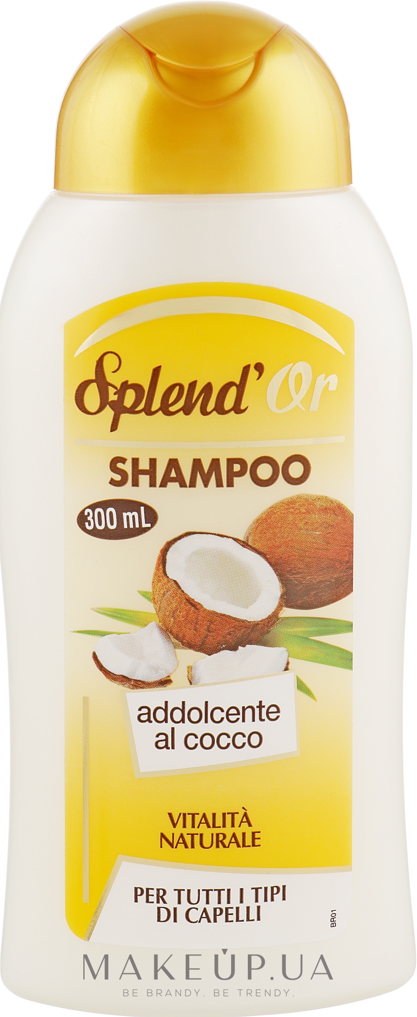 Шампунь для волос "Кокос" - Splend'Or Hair Shampoo — фото 300ml