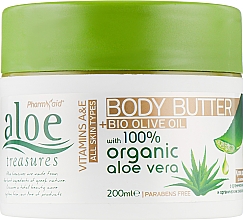 Парфумерія, косметика Крем-олія для тіла "Олива" - Pharmaid Aloe Treasures Bio Olive Oil Body Butter