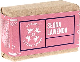 Парфумерія, косметика Натуральне мило з лавандою - Cztery Szpaki Salty Lavender Soap