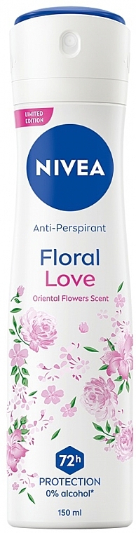 Антиперспірант - NIVEA Floral Love Limited Edition Anti-Perspirant — фото N1