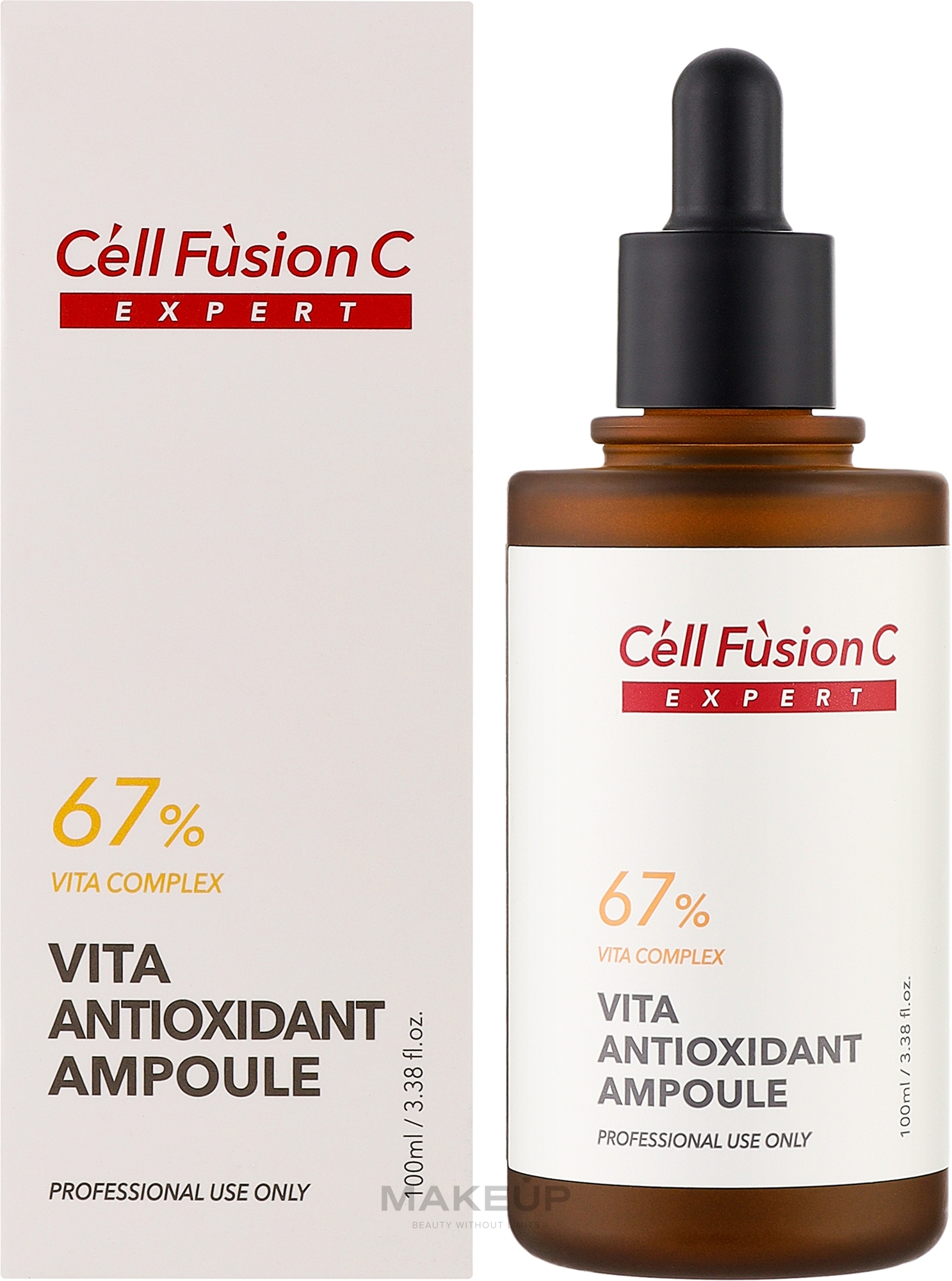 Сыворотка с комплексом витаминов CEB 12 - Cell Fusion C Expert Vita Antioxidant Ampoule — фото 100ml