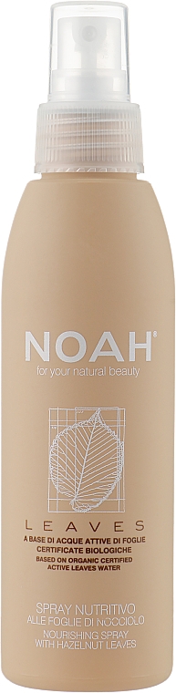 Спрей для випрямлення волосся - Noah Spray Nourishing With Hazelnut Leaves — фото N1