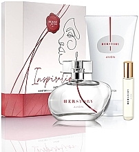 Духи, Парфюмерия, косметика Avon HerStory - Набор (edp/50ml + edp/10ml + b/lot/150ml)