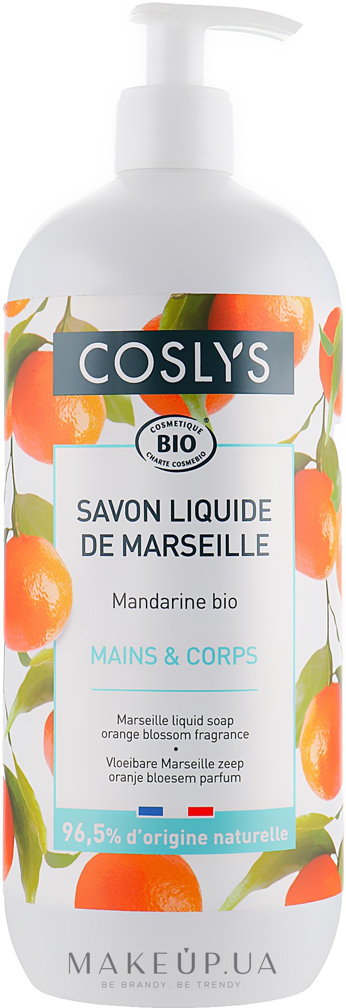 Рідке мило "Мандарин" - Coslys Pure Tradition Liquid Soap — фото 1000ml