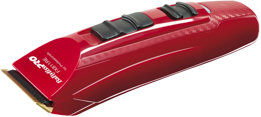 Машинка для стрижки волос, красная - BaByliss PRO FX811E VOLARE X2 (Ferrari FX811RE)  — фото N1