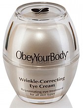 Духи, Парфюмерия, косметика Крем для век - ObeyYourBody Obey Your Body Wrinkle Correcting Eye Cream