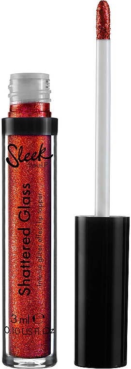 Топер для губ - Sleek MakeUP Shattered Glass Intense Glitter Effect Lip Topper — фото N1