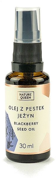 Масло семян ежевики - Nature Queen Blackberry Seed Oil — фото N1