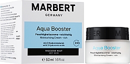 Насыщенный увлажняющий крем для сухой кожи - Marbert Aqua Booster Feuchtigkeitscreme Reichhaltig — фото N2