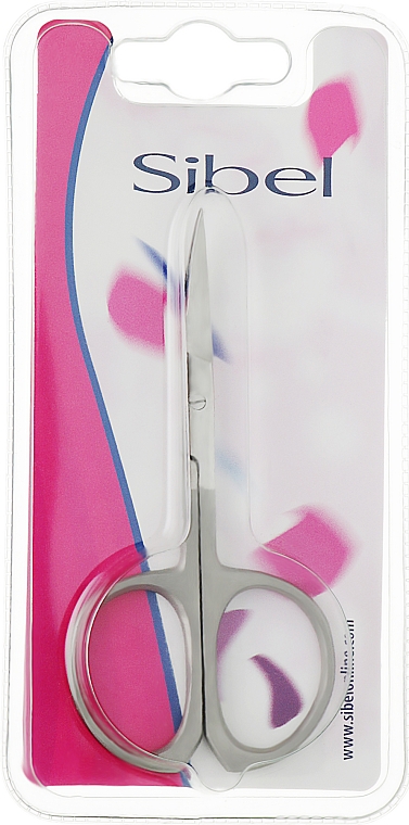 Ножиці для кутикули - Sibel Curved Pro Nail Scissors — фото N1