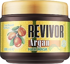 Парфумерія, косметика Маска для відновлення волосся з аргановою олією - Revivor Repairing Hair Mask With Argan Oil
