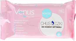 Гіпоалергенні серветки для інтимної гігієни - Venus — фото N1