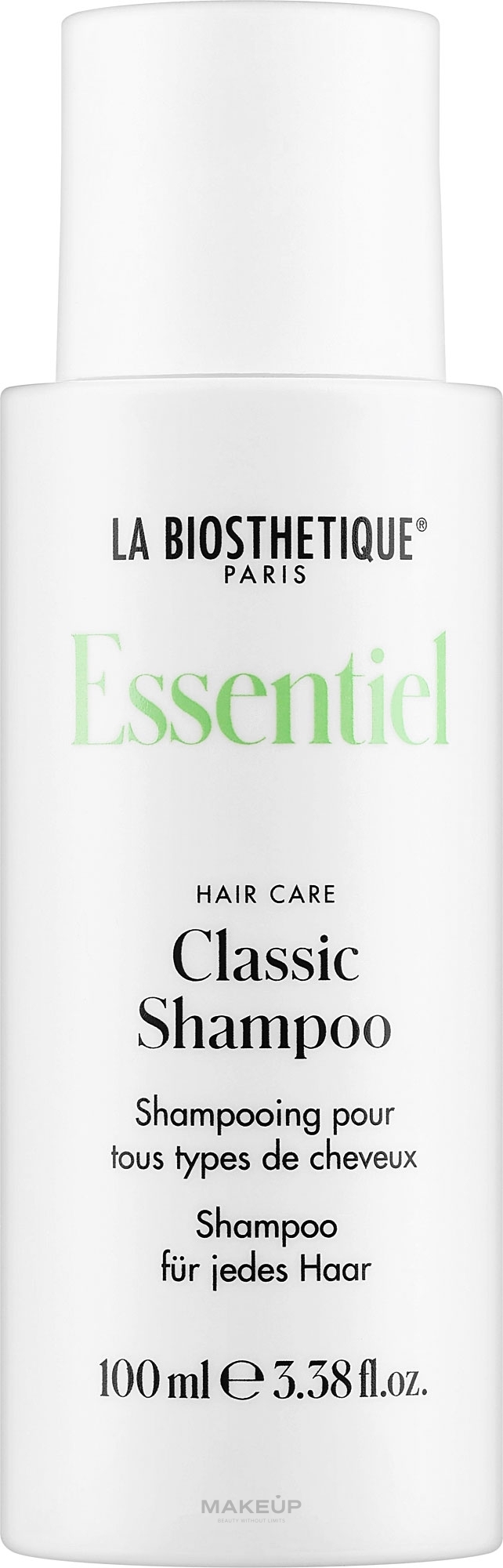 Шампунь для волос - La Biosthetique Essentiel Classic Shampoo — фото 100ml