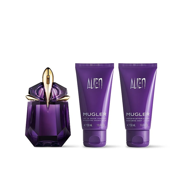 Mugler Alien - Набор (edp/30ml + b/lot/50ml + sh/gel/50ml) — фото N2