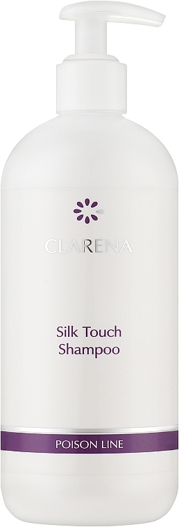 Шампунь для сухих и поврежденных волос - Clarena Poison Line Silk Touch Shampoo For Dry And Damaged Hair  — фото N1