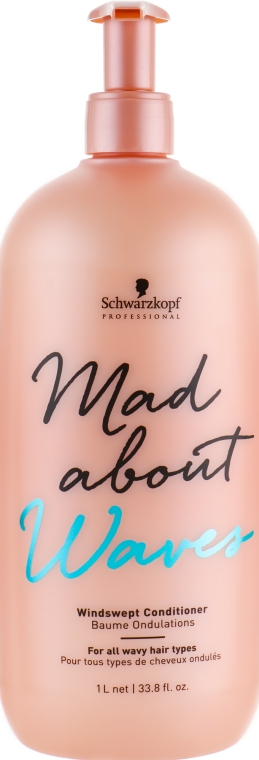 Кондиціонер для усіх типів хвилястого волосся - Schwarzkopf Professional Mad About Waves Windswept Conditioner — фото N3