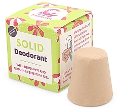 Парфумерія, косметика Твердий дезодорант для тіла "Бергамот і герань" - Lamazuna Solid Deodorant With Bergamot & Geranium