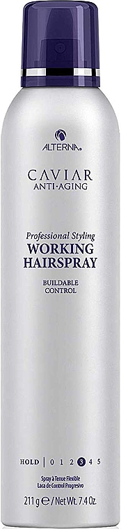 Спрей подвижной фиксации - Alterna Caviar Anti-Aging Professional Styling Working Hair Spray Buildable Control — фото N1