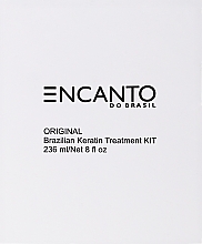 Набор - Encanto Brazilian Keratin Treatment Kit (shmp/236ml + treatm/236ml + cond/236ml) — фото N2
