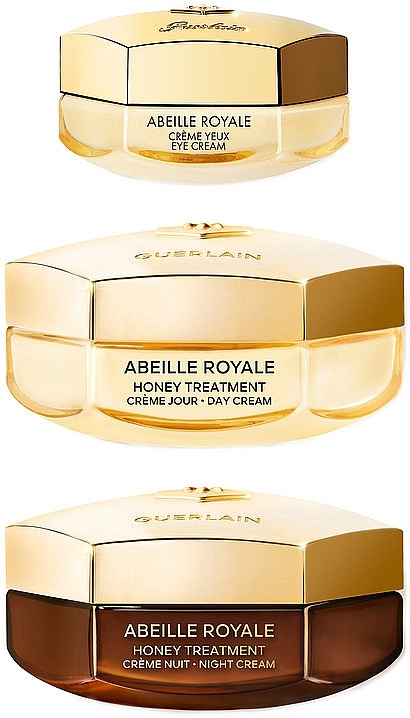 Набор - Guerlain Abeille Royale Gift Set (eye/cr/15ml + f/cr/50mlx2) — фото N1