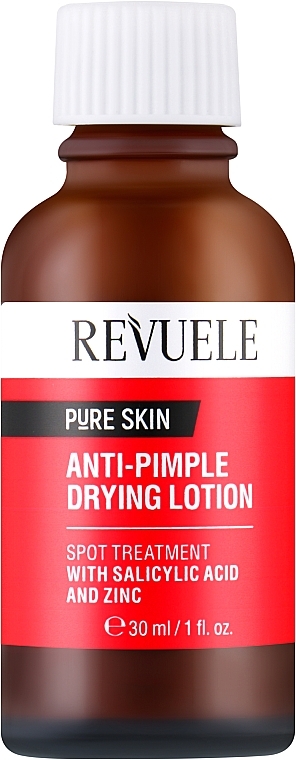 Лосьйон для підсушування прищів - Revuele Pure Skin Anti-Pimple Lotion