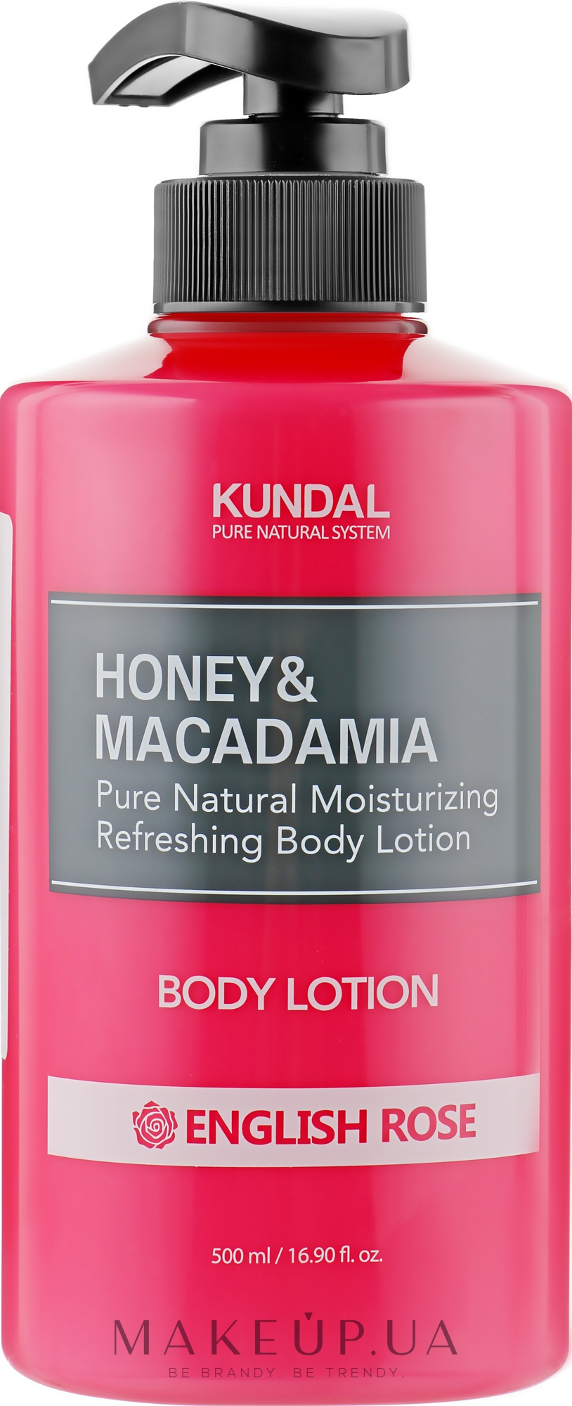Лосьон для тела "Английская роза" - Kundal Honey & Macadamia Body Lotion English Rose — фото 500ml