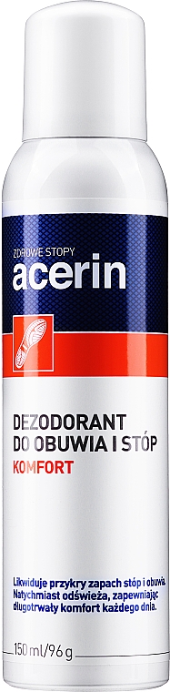 Дезодорант для взуття і ніг - Acerin Komfort Deo — фото N1