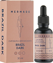 Духи, Парфюмерия, косметика УЦЕНКА Сыворотка-автозагар - Mermade Brazil Dark *