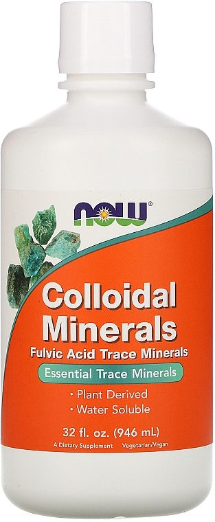 Коллоидные минералы - Now Foods Colloidal Minerals — фото N1