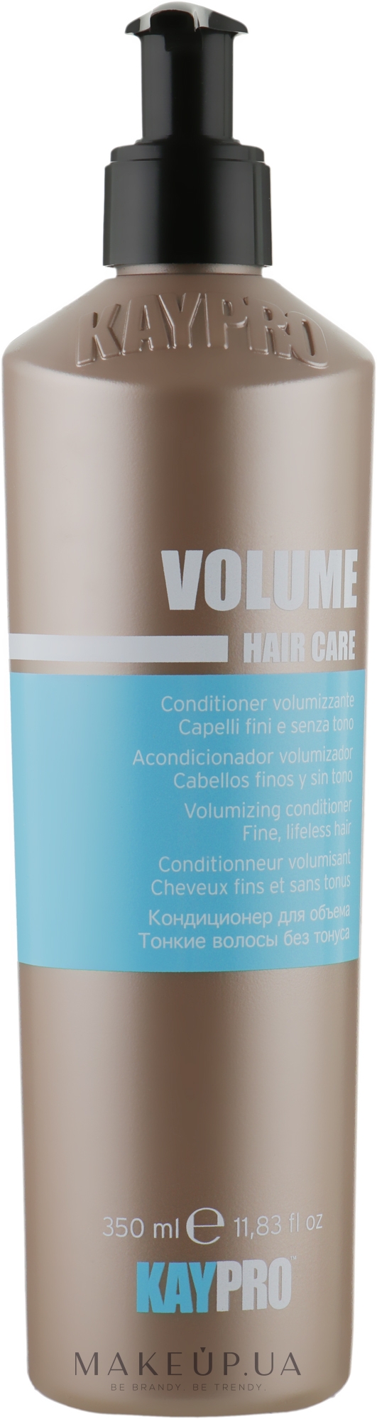 Кондиціонер для об'єму волосся - KayPro Hair Care Conditioner — фото 350ml