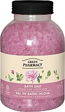 Соль для ванны "Дамасская роза и белый мускус" - Зеленая Аптека — фото N1