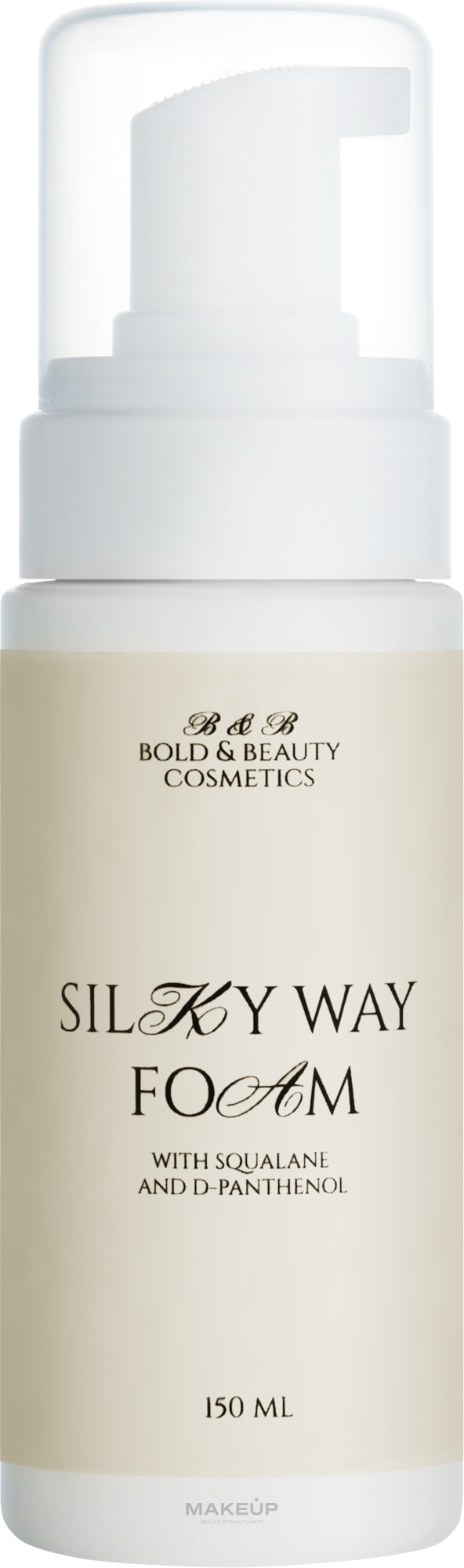 Пінка для вмивання для нормальної та сухої шкіри обличчя - Bold & Beauty Silky Way Foam — фото 150ml