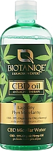 Парфумерія, косметика Міцелярна вода антивікова з канабідіолом - Biotaniqe CBD Oil Micellar Water