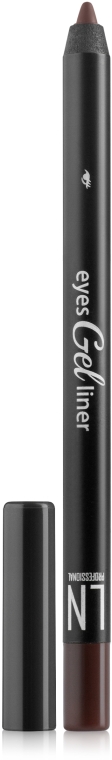 Стійкий гелевий олівець для очей - LN Professional Gel Eyeliner 