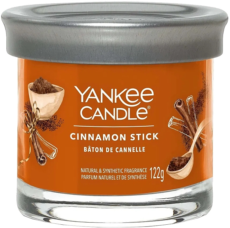 Ароматична свічка на підставці "Палички кориці", 1 ґніт - Yankee Candle Cinnamon Stick Tumbler — фото N1