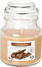 Парфумерія, косметика Ароматична свічка в банці "Кориця" - Bispol Scented Candle Cinnamon