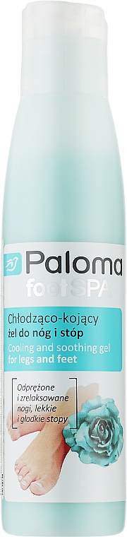 Гель для ног и ступней охлаждающе-успокаивающий - Paloma Foot SPA 