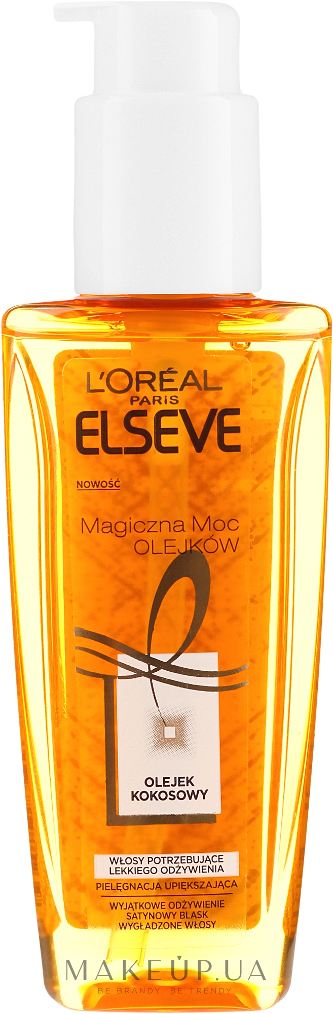 Масло для волос "Волшебная сила масел", с кокосовым маслом - L'Oreal Elseve Magical Power Of Oils Coconut Hair Oil — фото 100ml
