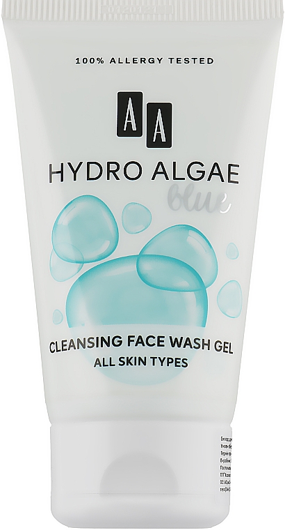 Гель для умывания - AA Hydro Algae Blue Cleansing Gel 