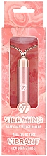 Кварцевий ролер для обличчя, з вібрацією - W7 Cosmetics Rose Quartz Vibrating Facial Roller — фото N2