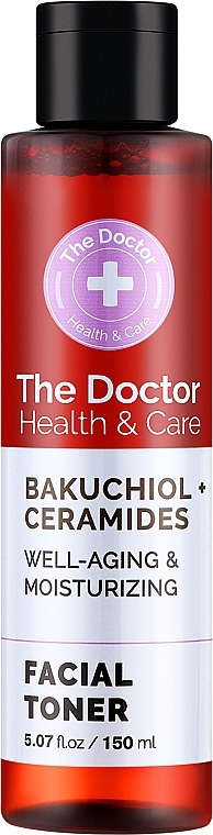 Тонер для лица - The Doctor Health & Care Bakuchiol + Ceramides Toner — фото N1