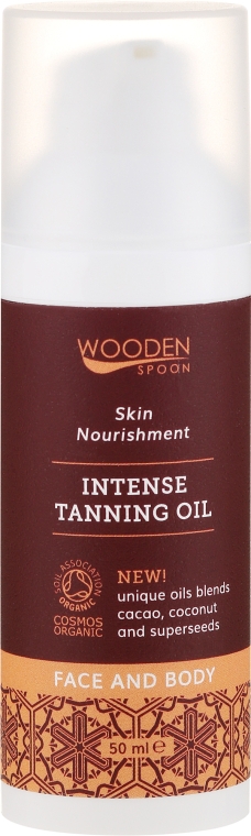 Интенсивное масло для загара - Wooden Spoon Intense Tanning Oil — фото N1