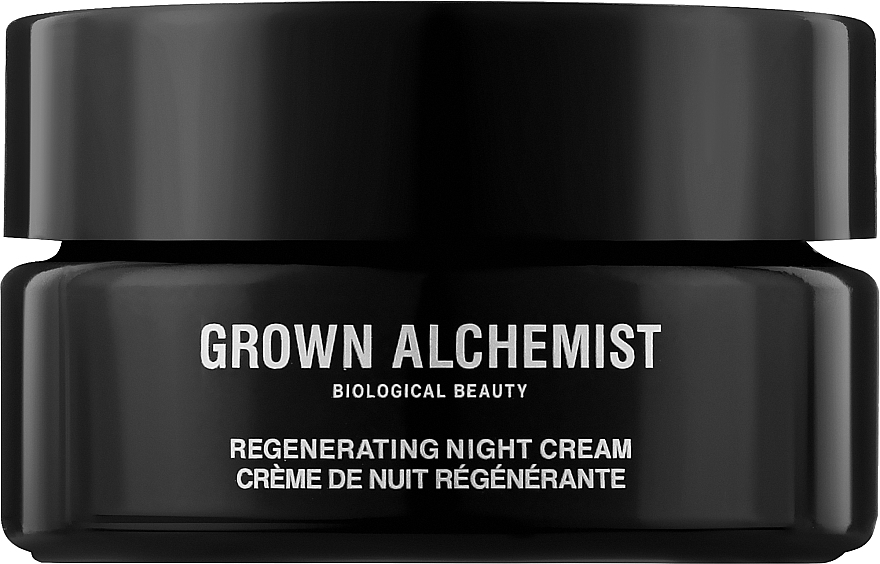 Facial Night Cream - Grown Alchemist Regenerating Night Cream Neuro Peptide Violet — фото N1
