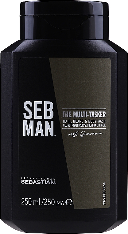 Шампунь "3 в 1" для волосся, бороди й тіла - Sebastian Professional Seb Man The Multi-Tasker — фото N6