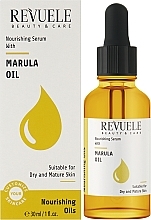 Живильна сироватка з олією марули - Revuele Nourishing Serum — фото N2
